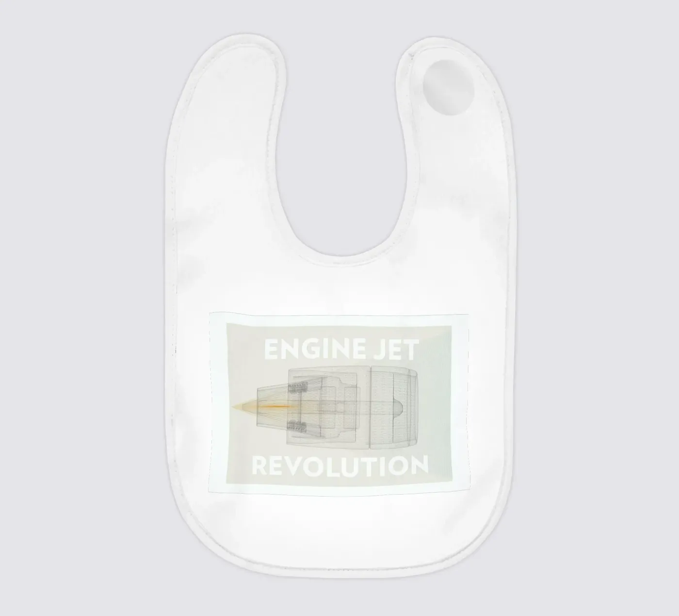Engine jet revolution baby slabbetje van Marc Schulthess