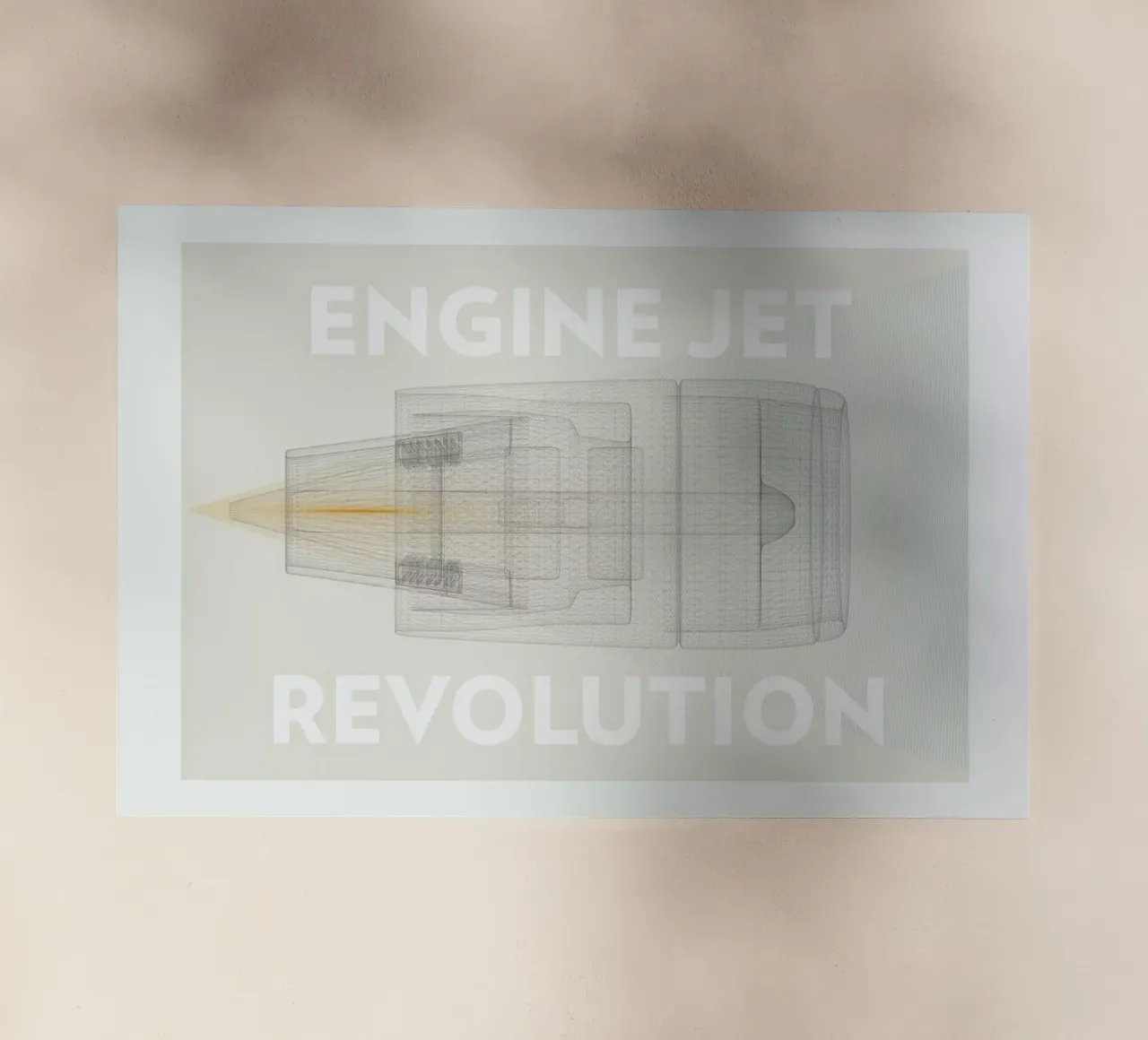 Engine jet revolution pellicola backlit da Marc Schulthess