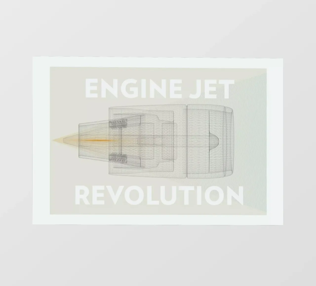 Engine jet revolution pellicola backlit da Marc Schulthess
