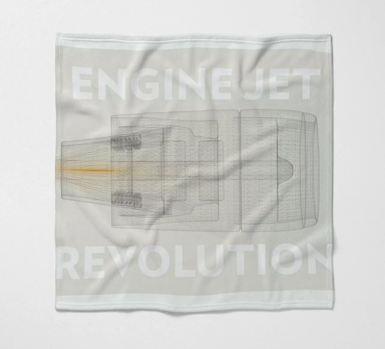 Engine jet revolution coperta in pile da Marc Schulthess