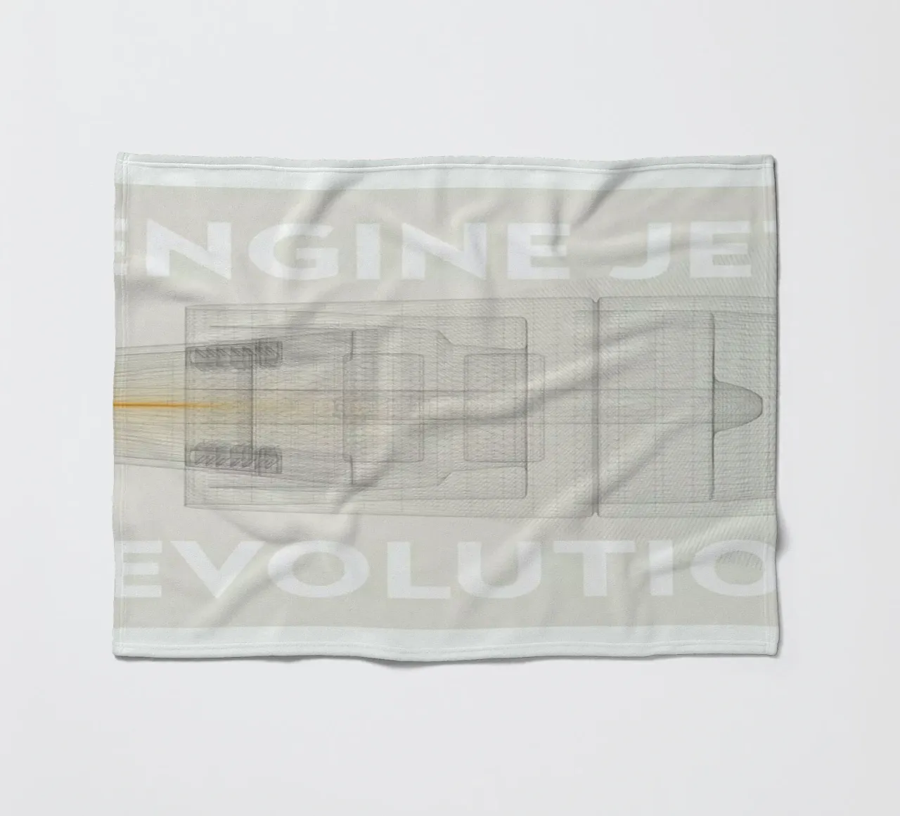 Engine jet revolution coperta in pile da Marc Schulthess