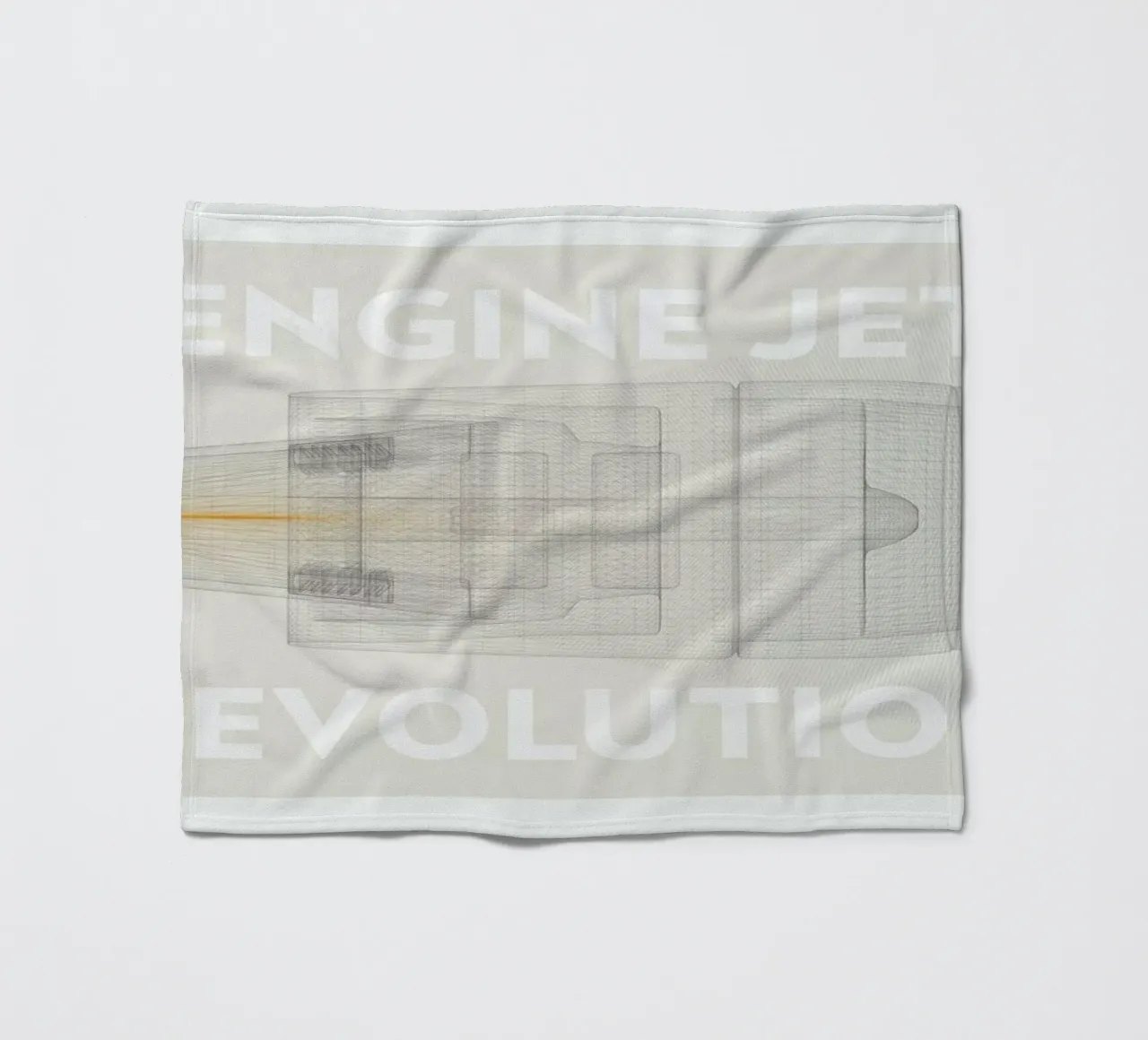 Engine jet revolution coperta in pile da Marc Schulthess