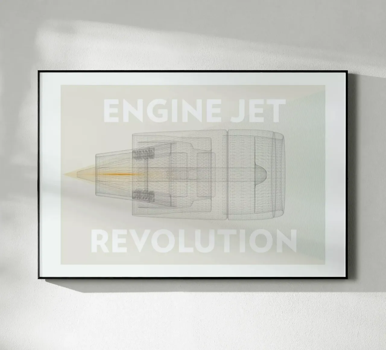 Engine jet revolution plexiglass da Marc Schulthess