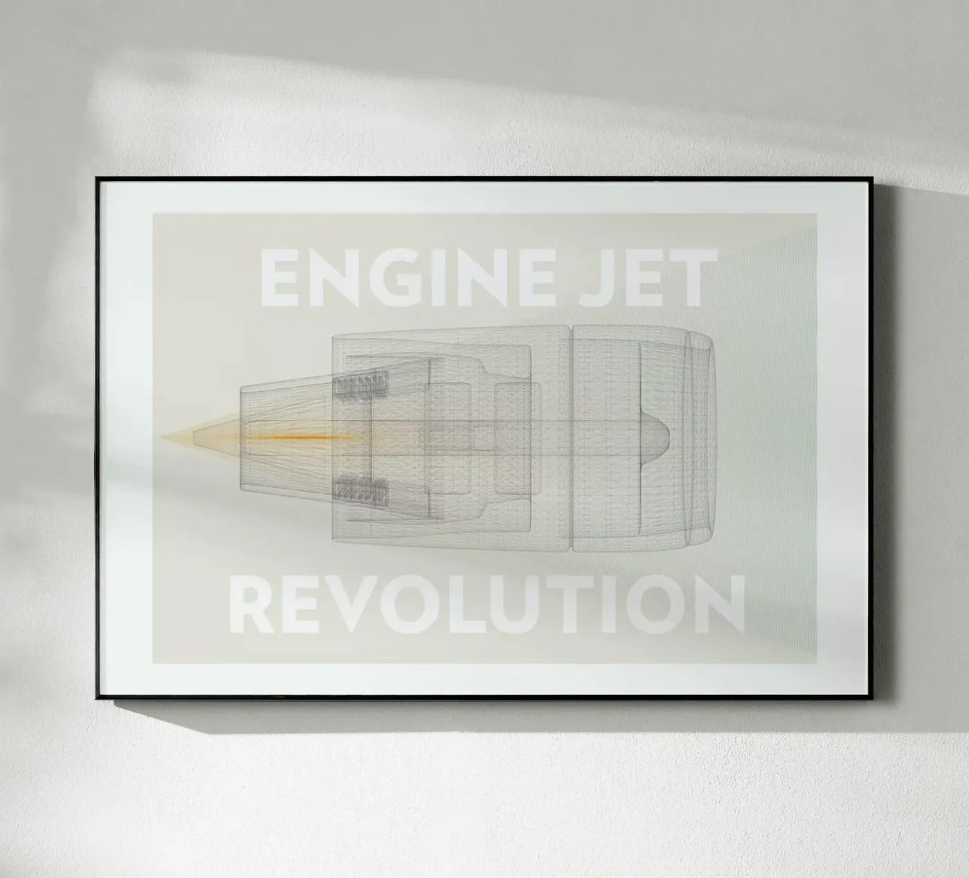 Engine jet revolution plexiglas de Marc Schulthess