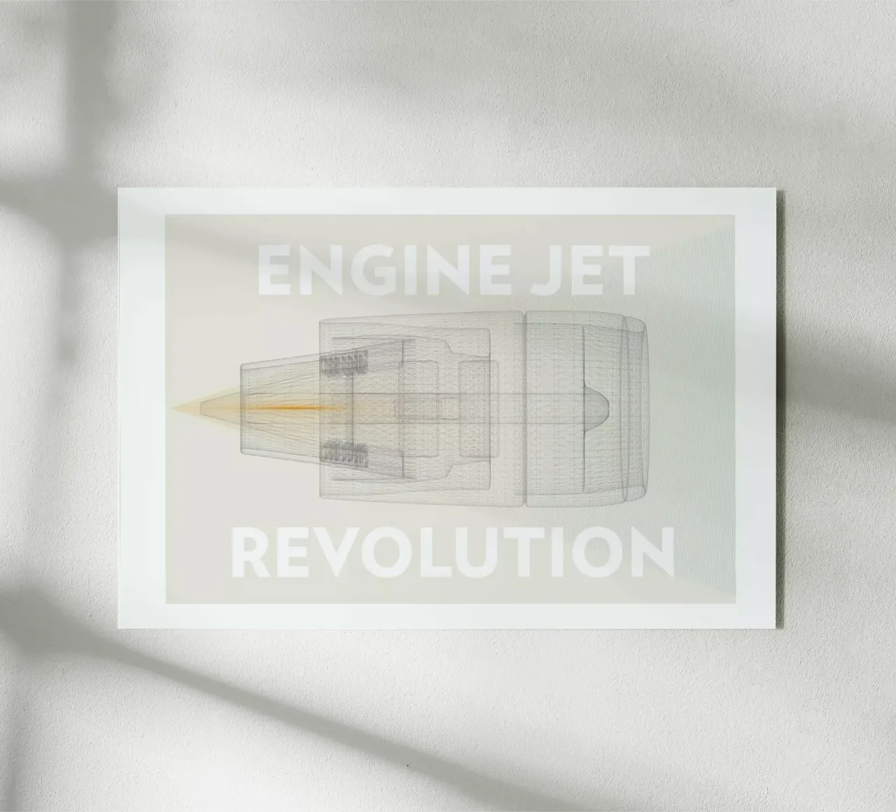 Engine jet revolution plexiglass da Marc Schulthess