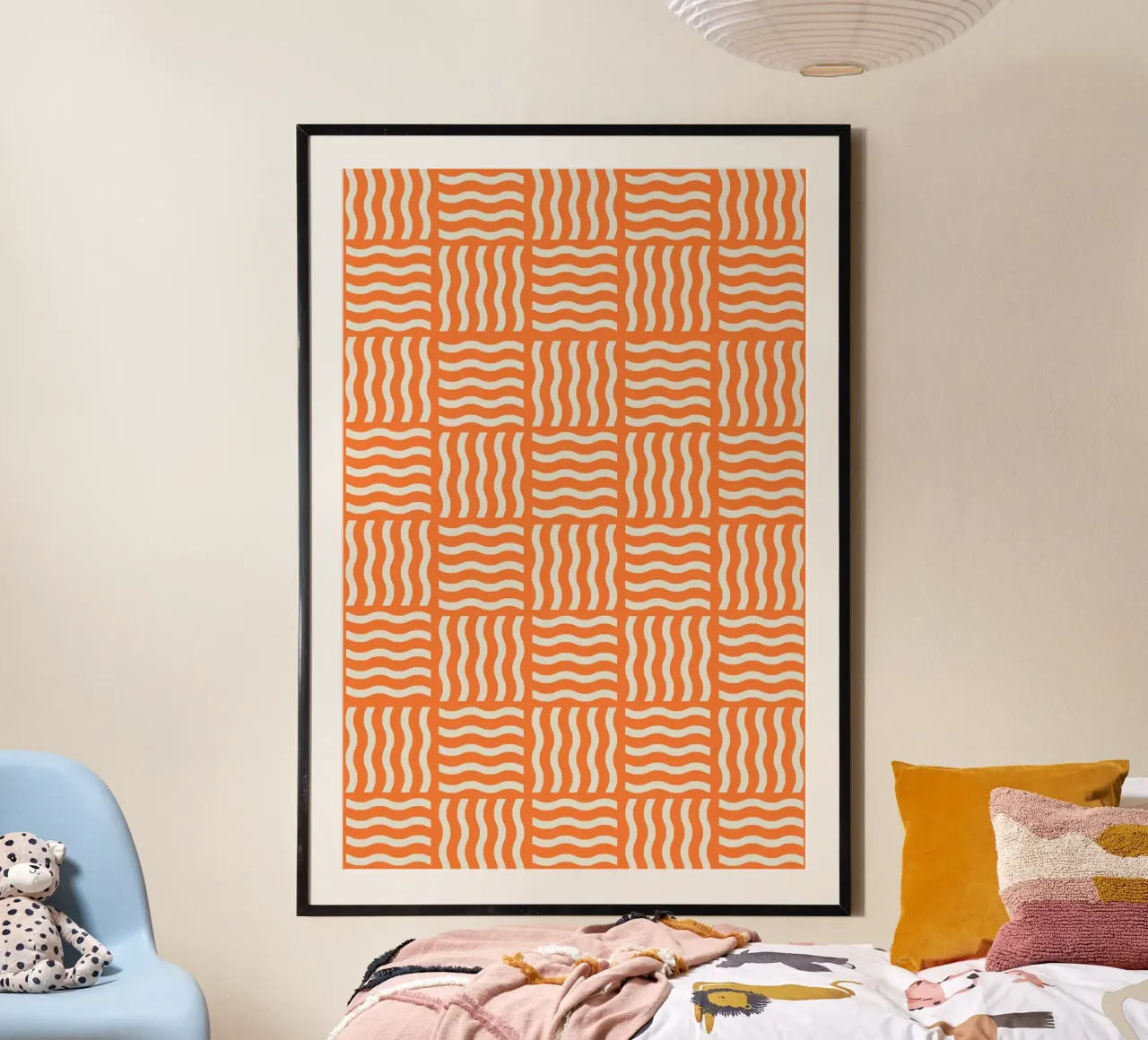 Line wiggle poster da galihstudio