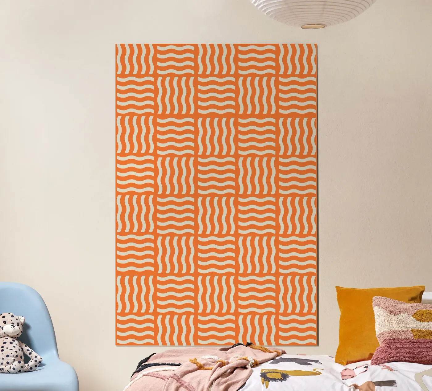 Line wiggle poster by galihstudio