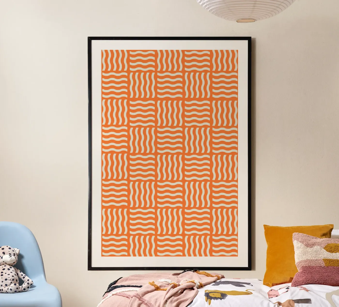 Line wiggle poster by galihstudio