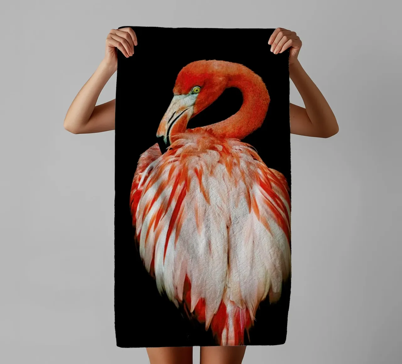 Bold Feathers asciugamano da bagno da Natural Kingdom