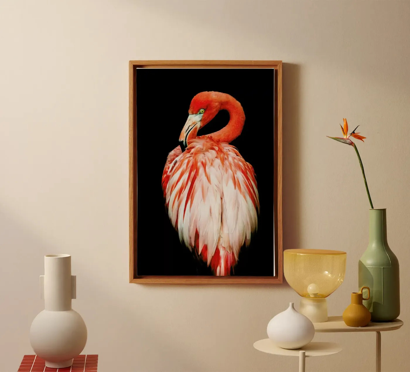 Bold Feathers canvas van Natural Kingdom