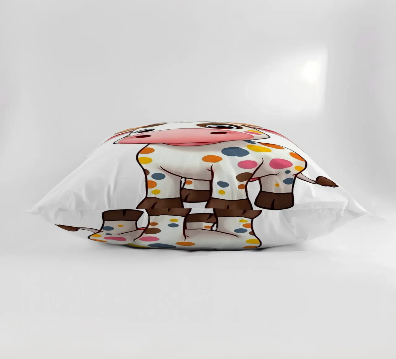 Kuh_2a cuscino da Tierisch bunt by LK