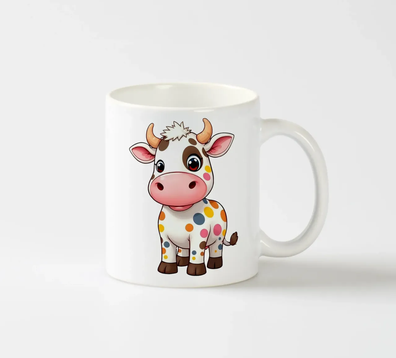 Kuh_2a tazza in ceramica da Tierisch bunt by LK