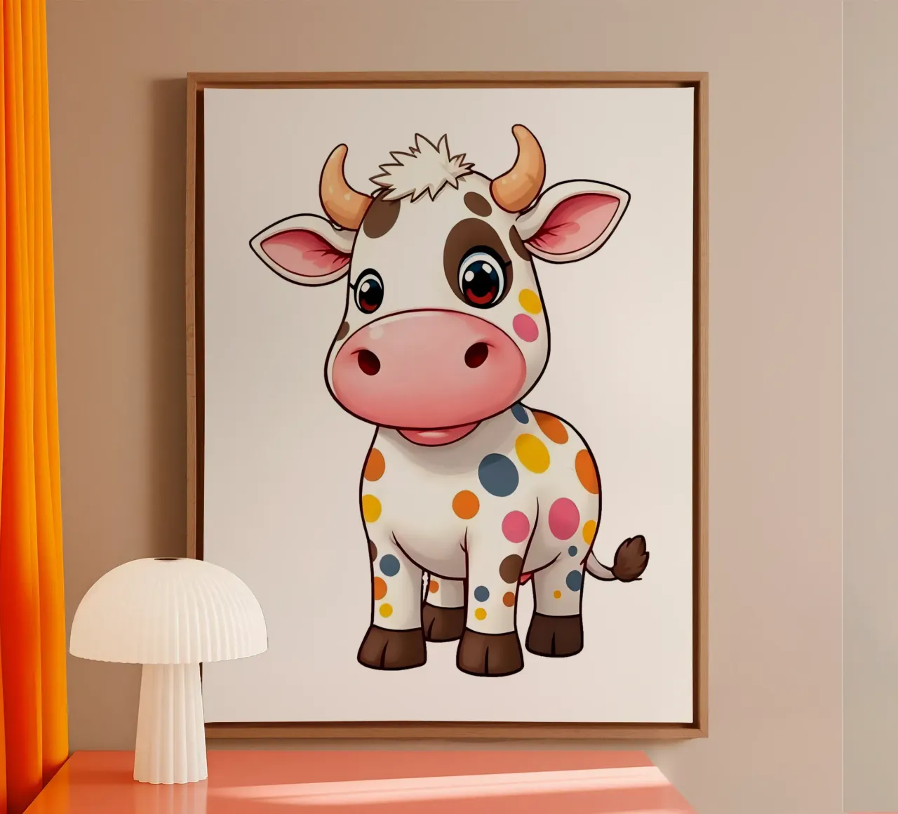 Kuh_2a canvas by Tierisch bunt by LK