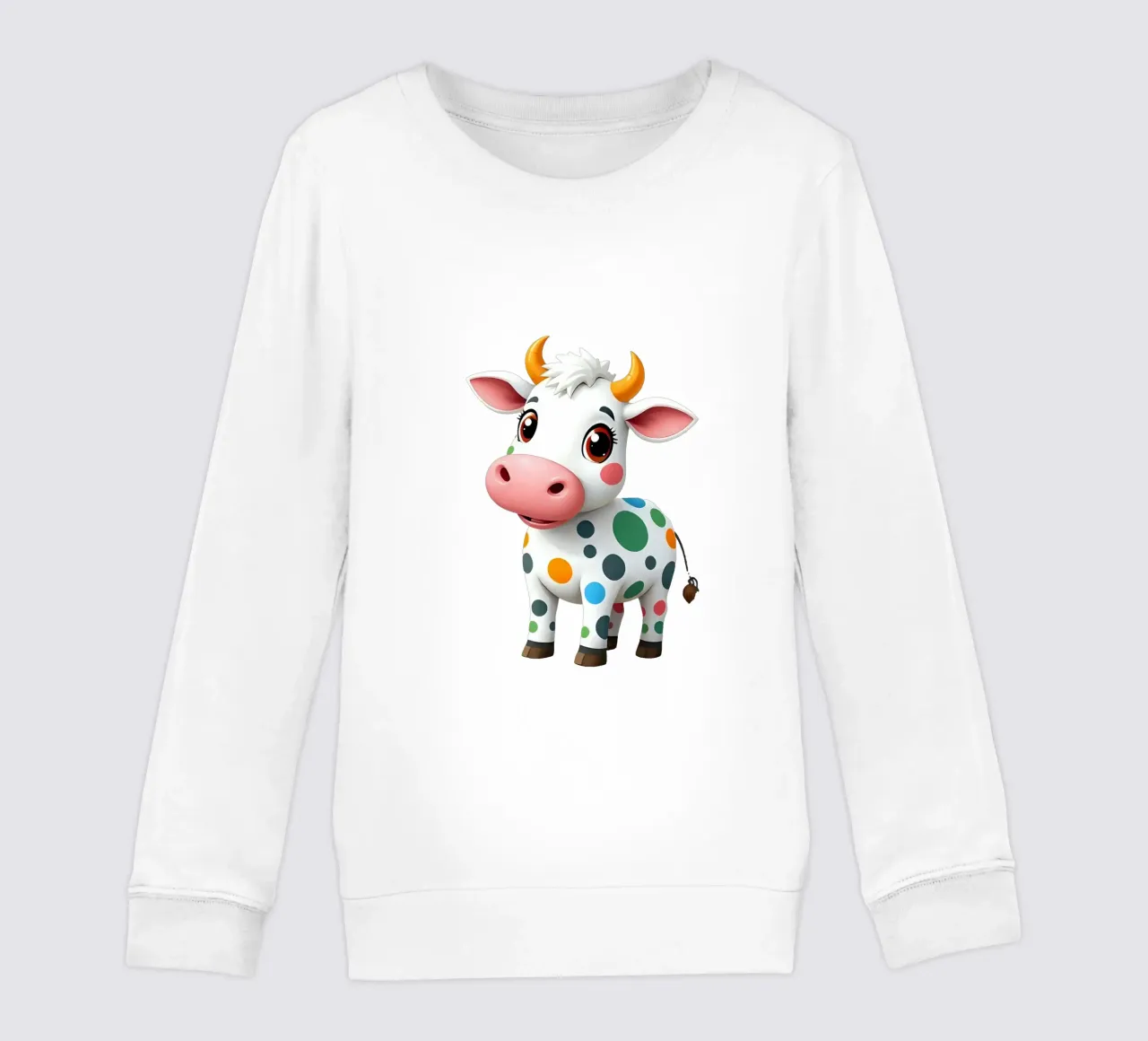 Kuh_3a felpa bambino da Tierisch bunt by LK