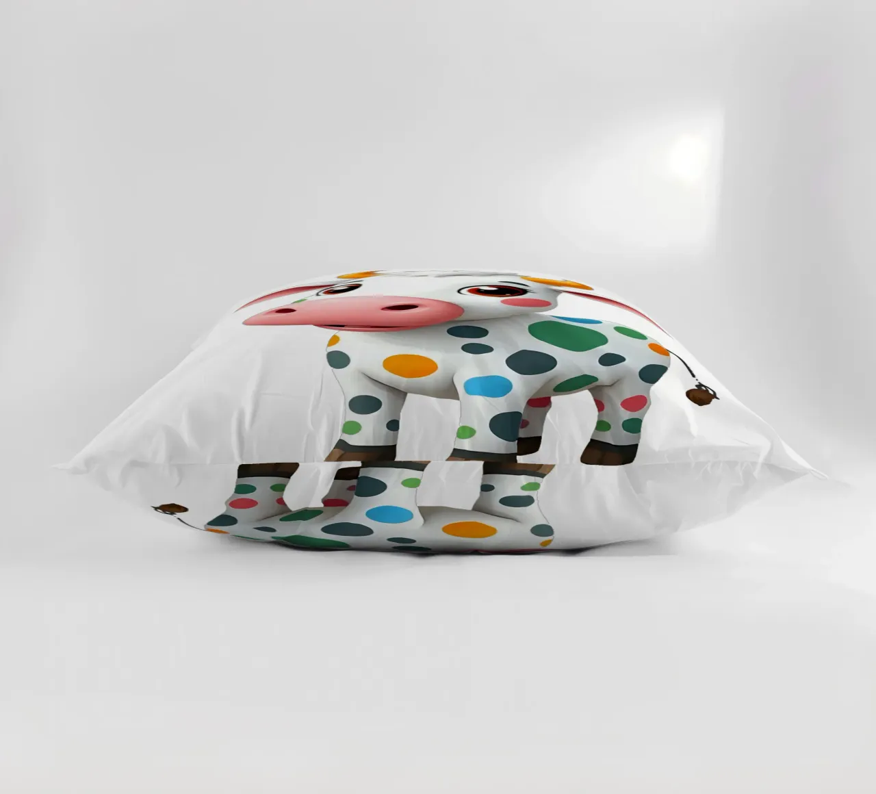 Kuh_3a cuscino da Tierisch bunt by LK