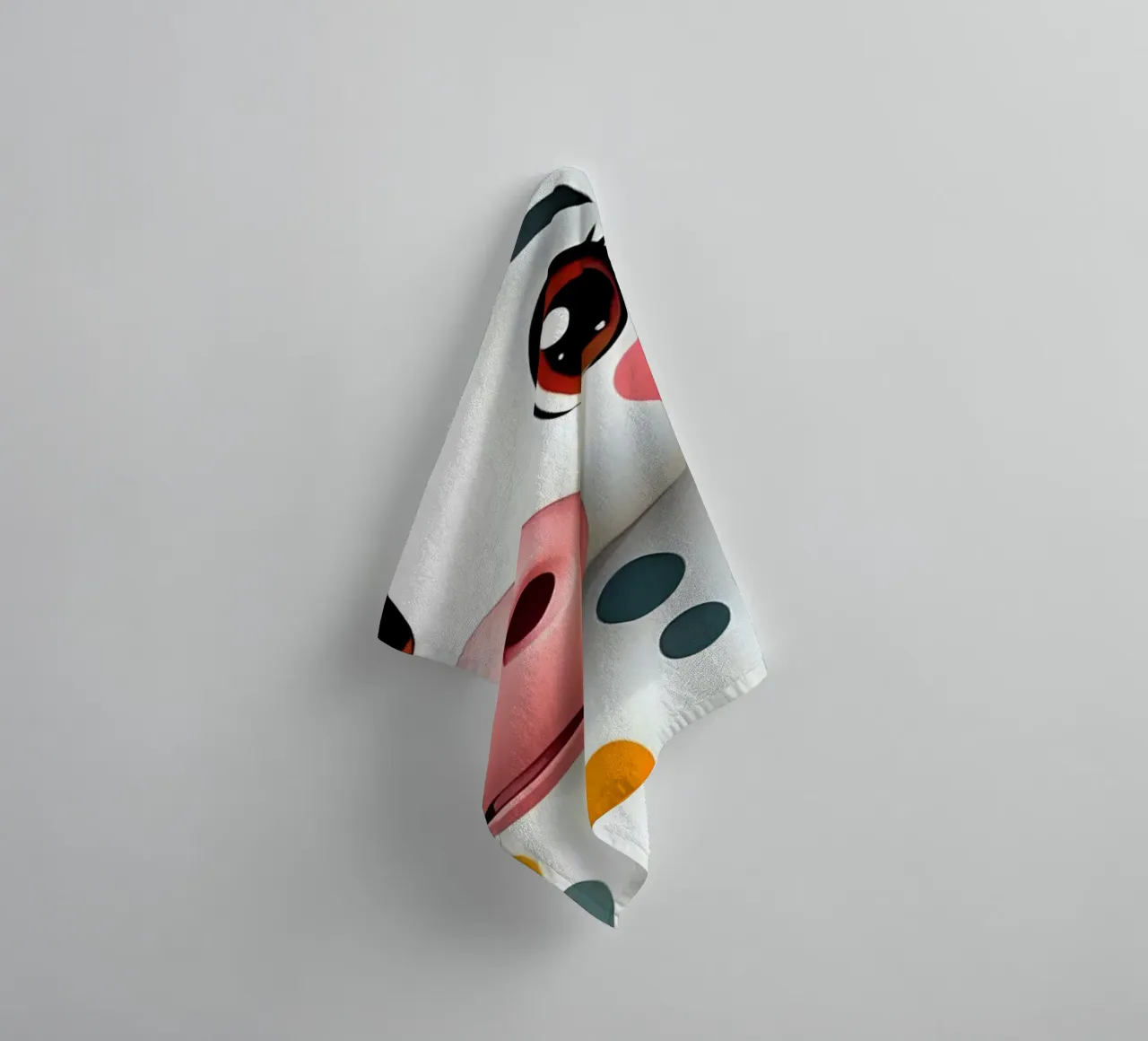 Kuh_3a asciugamano da bagno da Tierisch bunt by LK