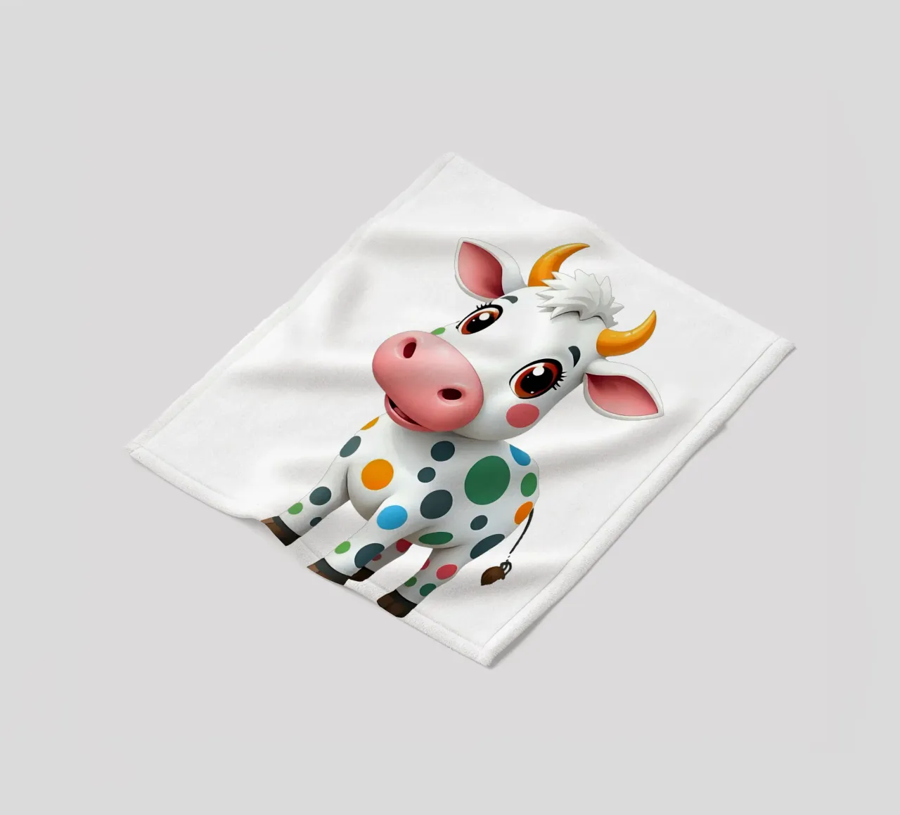 Kuh_3a coperta in pile da Tierisch bunt by LK