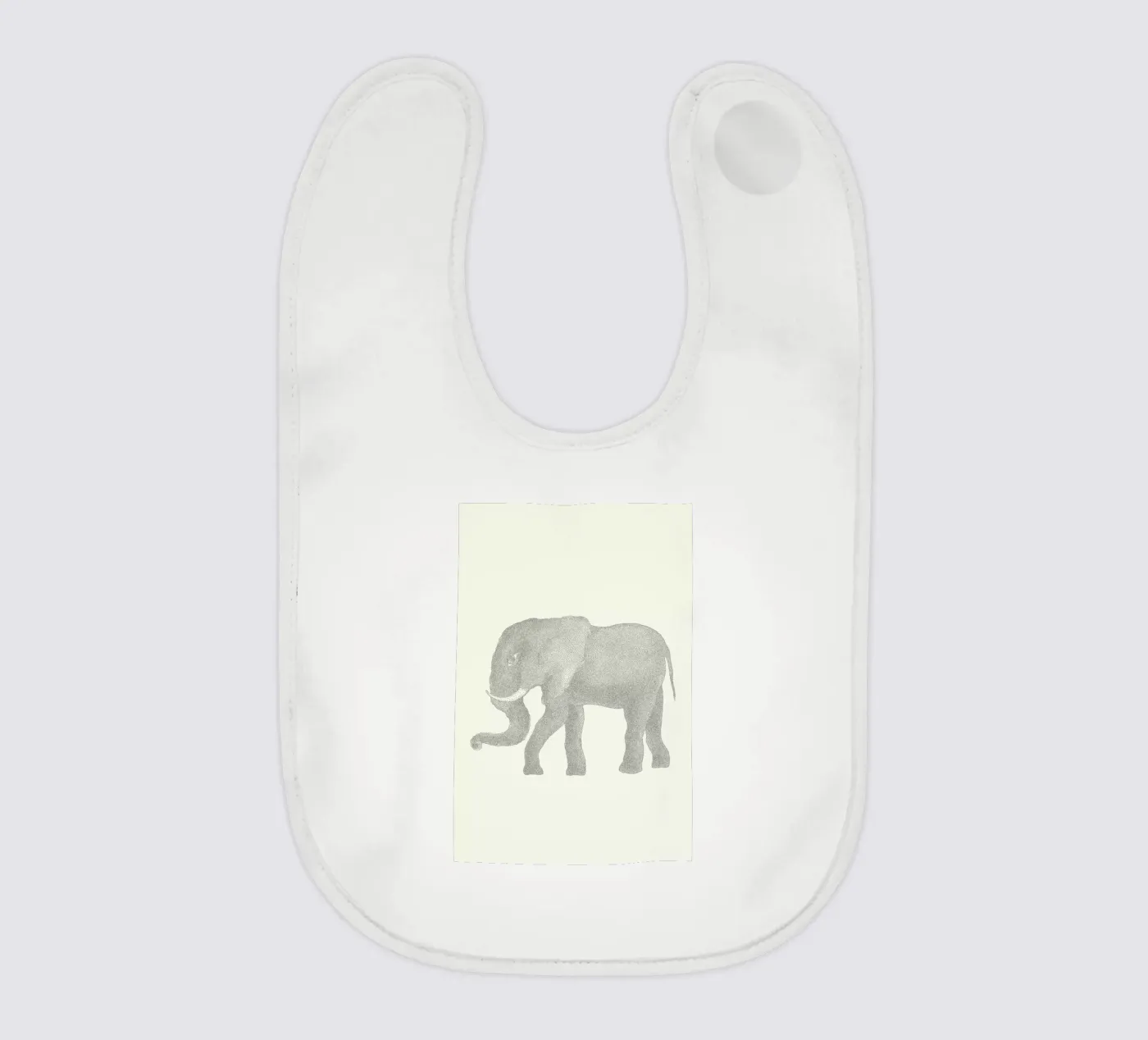 Elephant baby slabbetje van Flora & Fauna