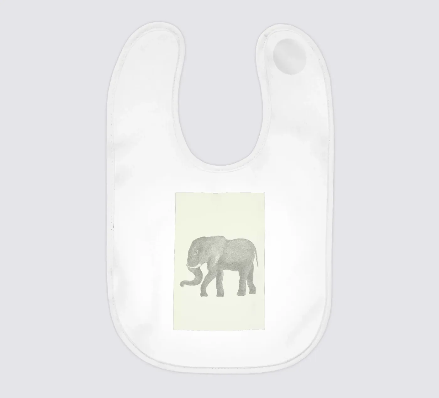 Elephant baby slabbetje van Flora & Fauna