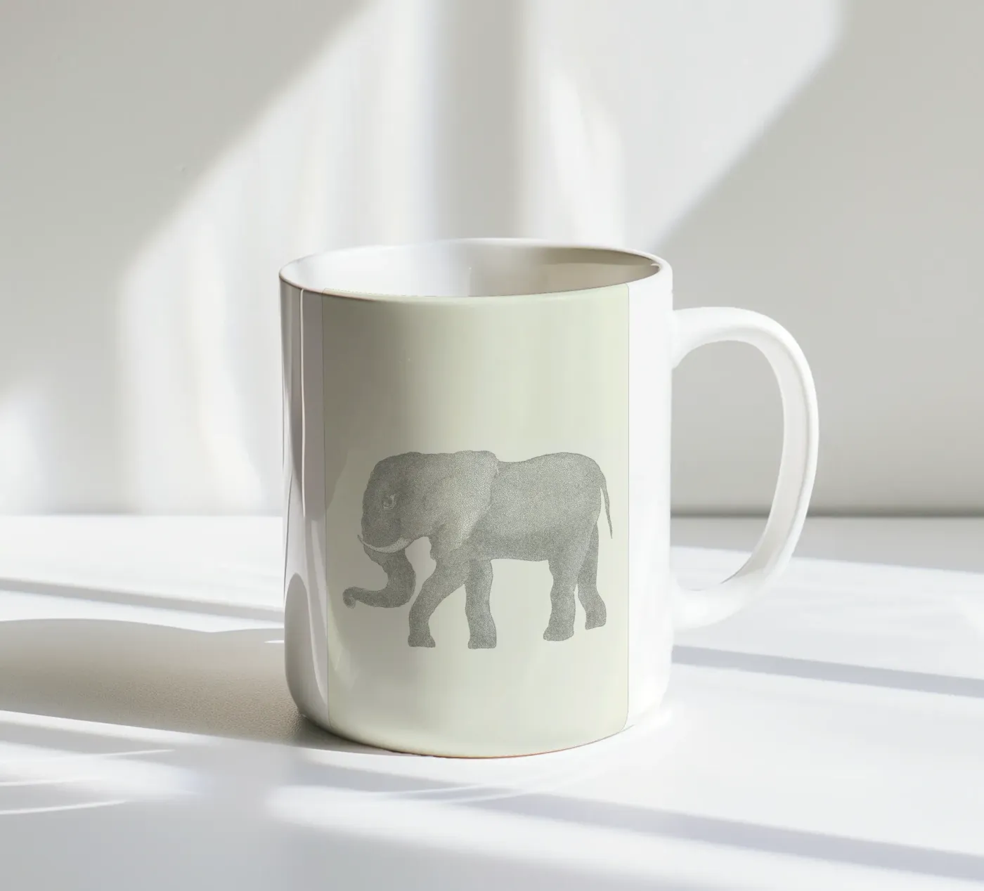 Elephant ceramic mug by Flora & Fauna