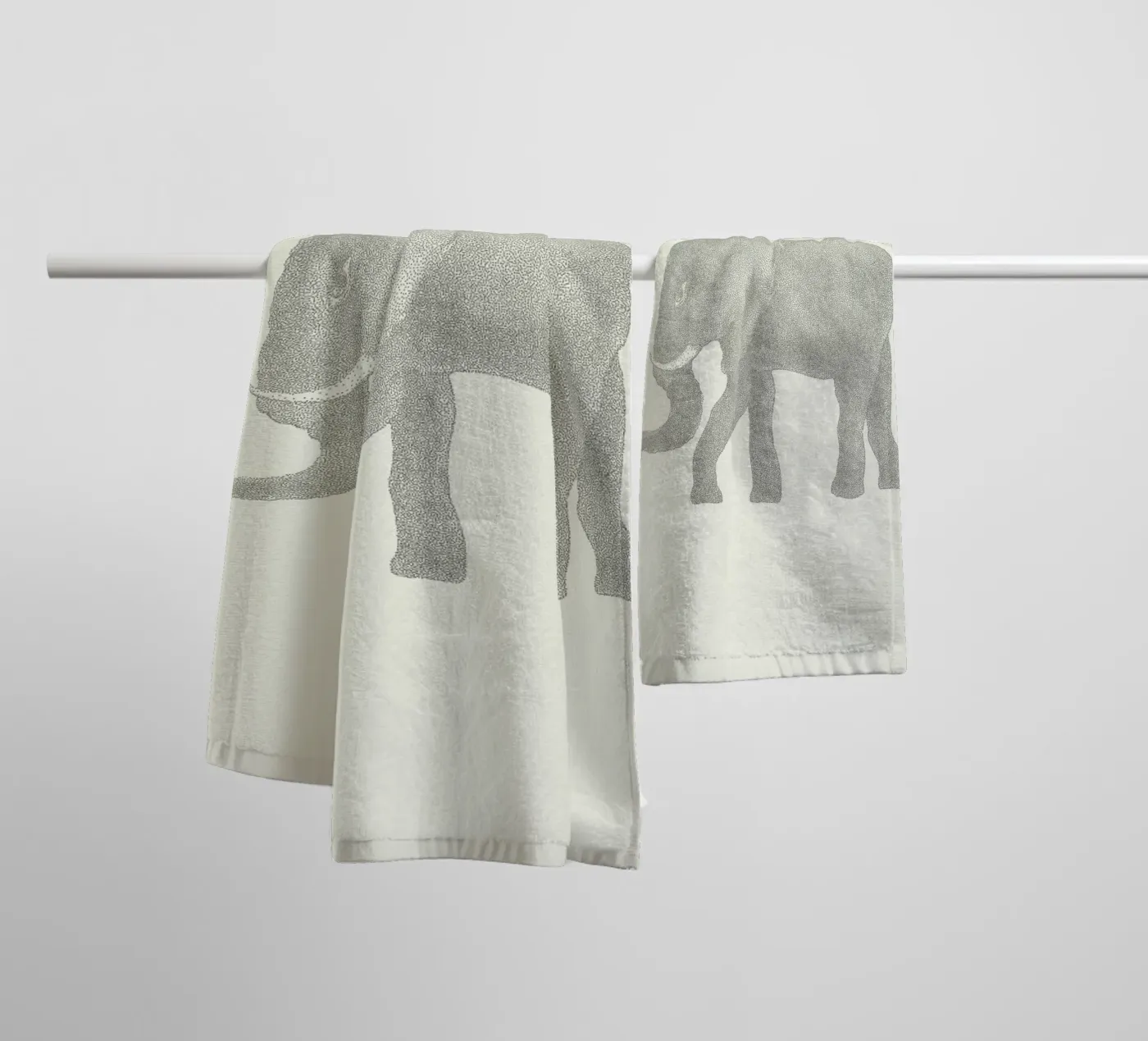 Elephant badhanddoek van Flora & Fauna