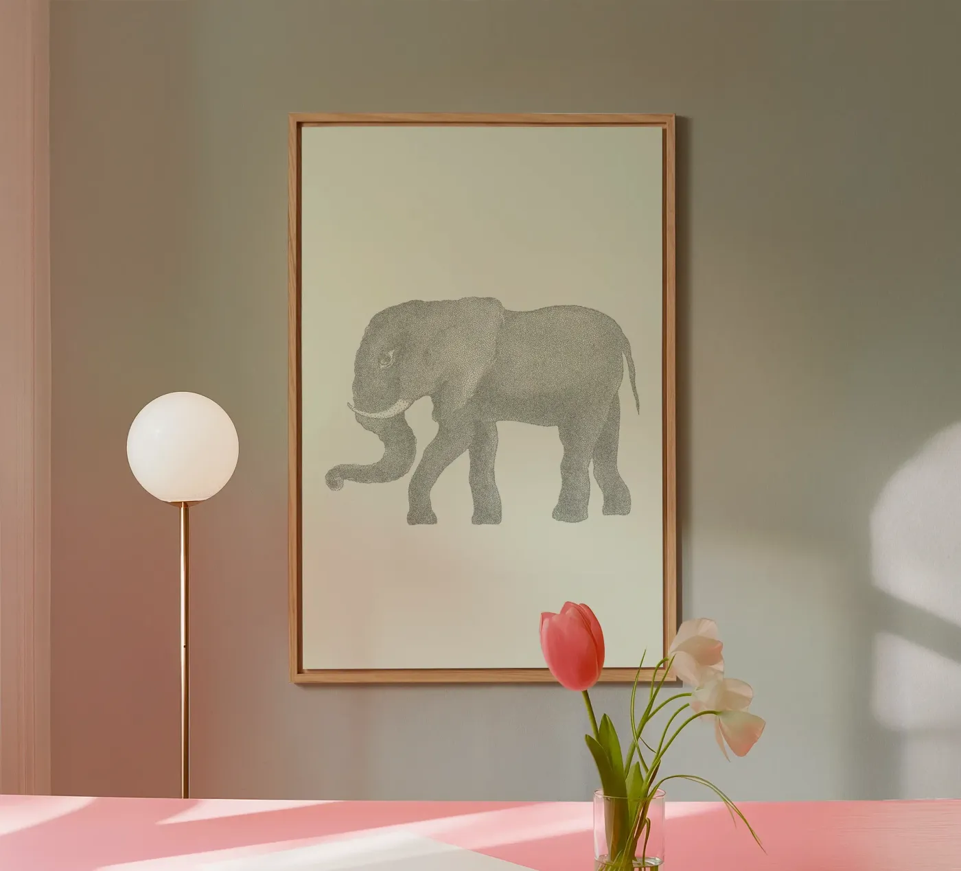 Elephant alluminio dibond da Flora & Fauna