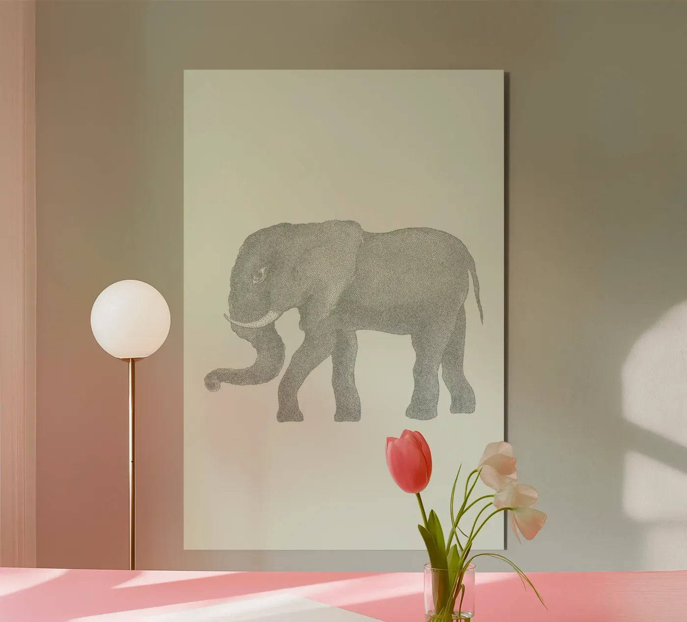 Elephant alluminio dibond da Flora & Fauna