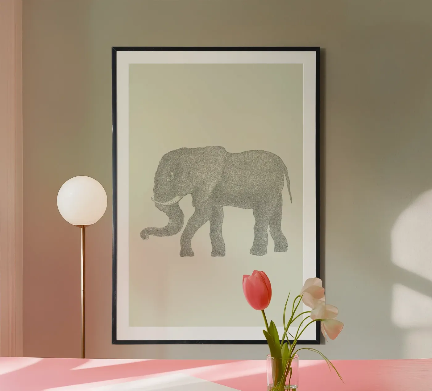 Elephant poster van Flora & Fauna
