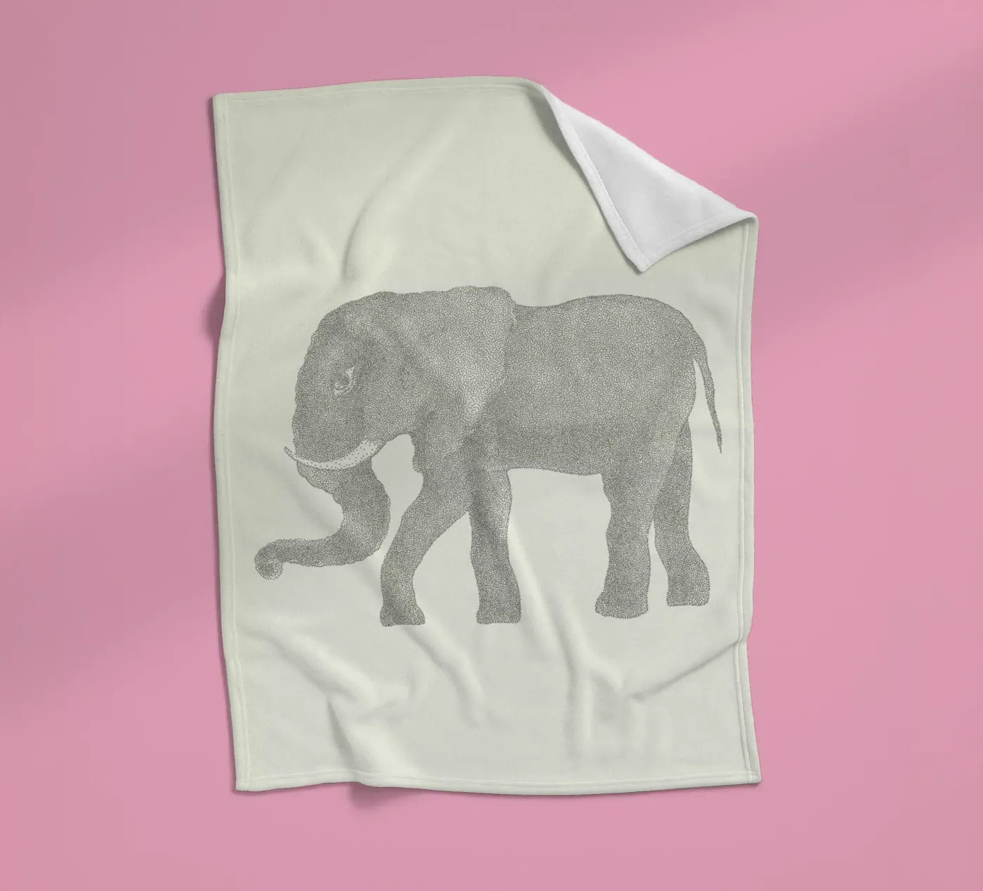 Elephant fleecedeken van Flora & Fauna