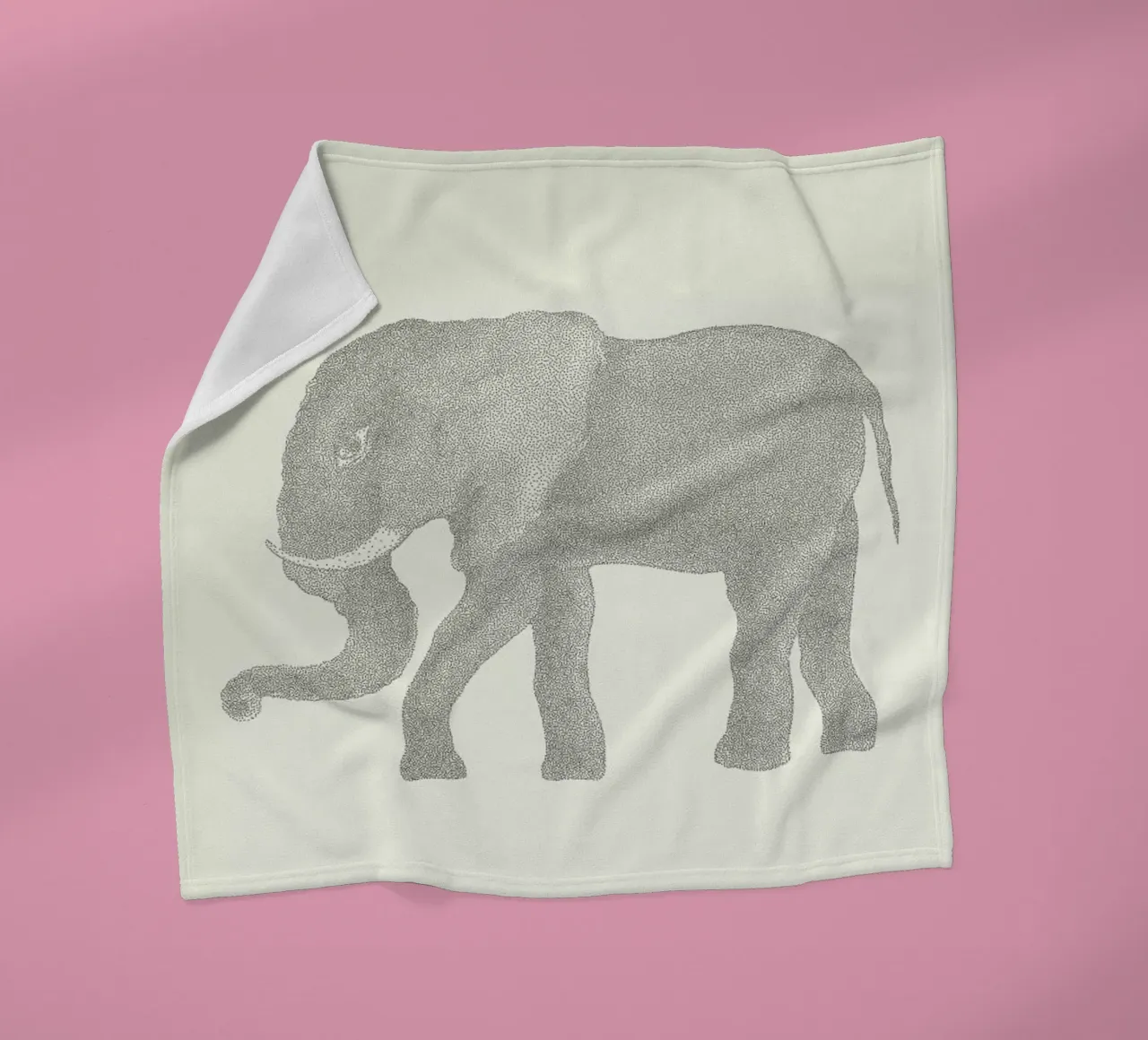 Elephant fleecedeken van Flora & Fauna