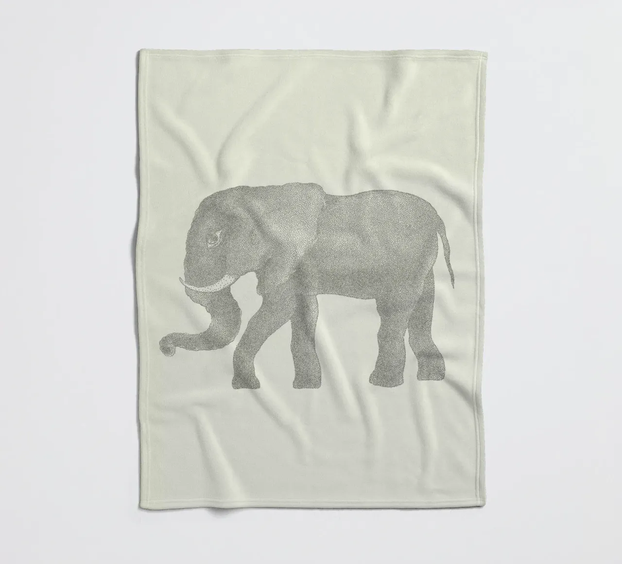 Elephant fleecedeken van Flora & Fauna