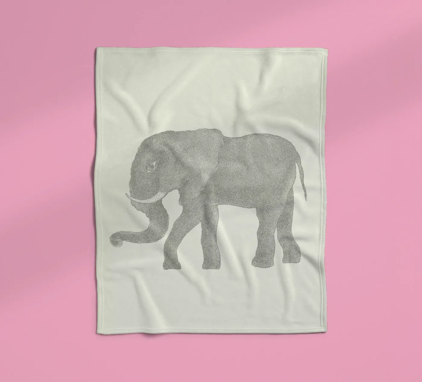 Elephant fleecedeken van Flora & Fauna