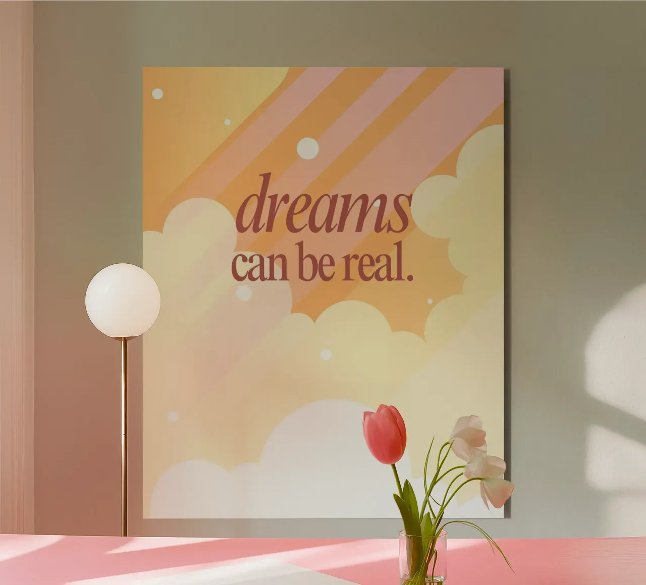 dreams alluminio dibond da Ambition Wall