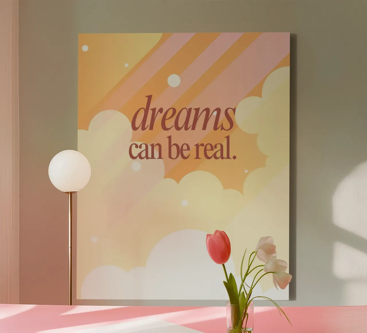 dreams canvas by Ambition Wall