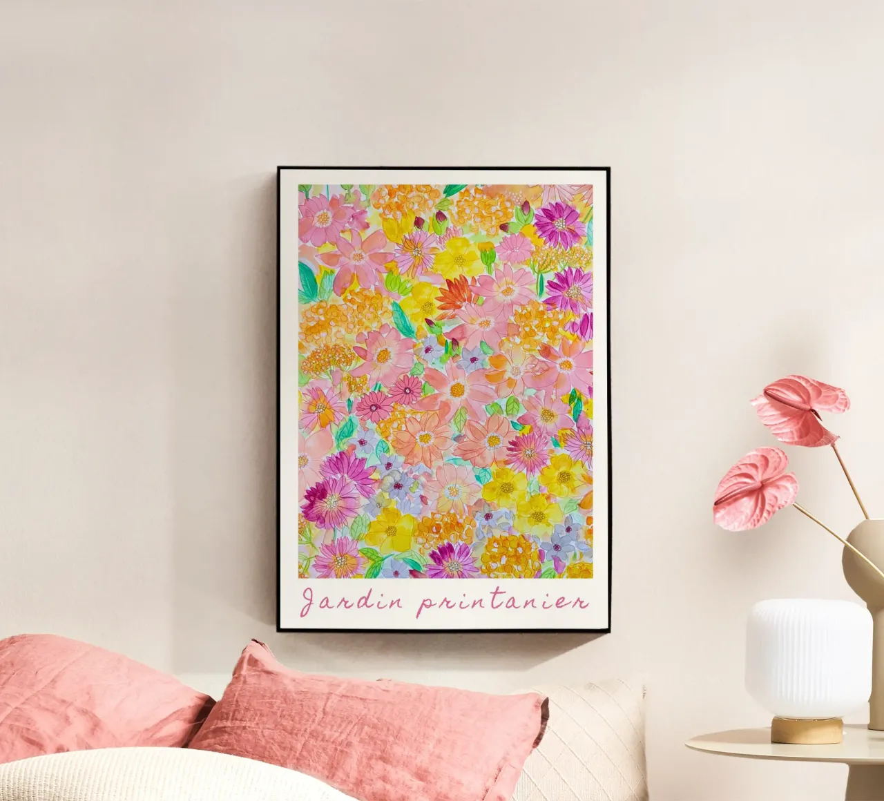 Spring garden Acryl-Glas von melimelocreations