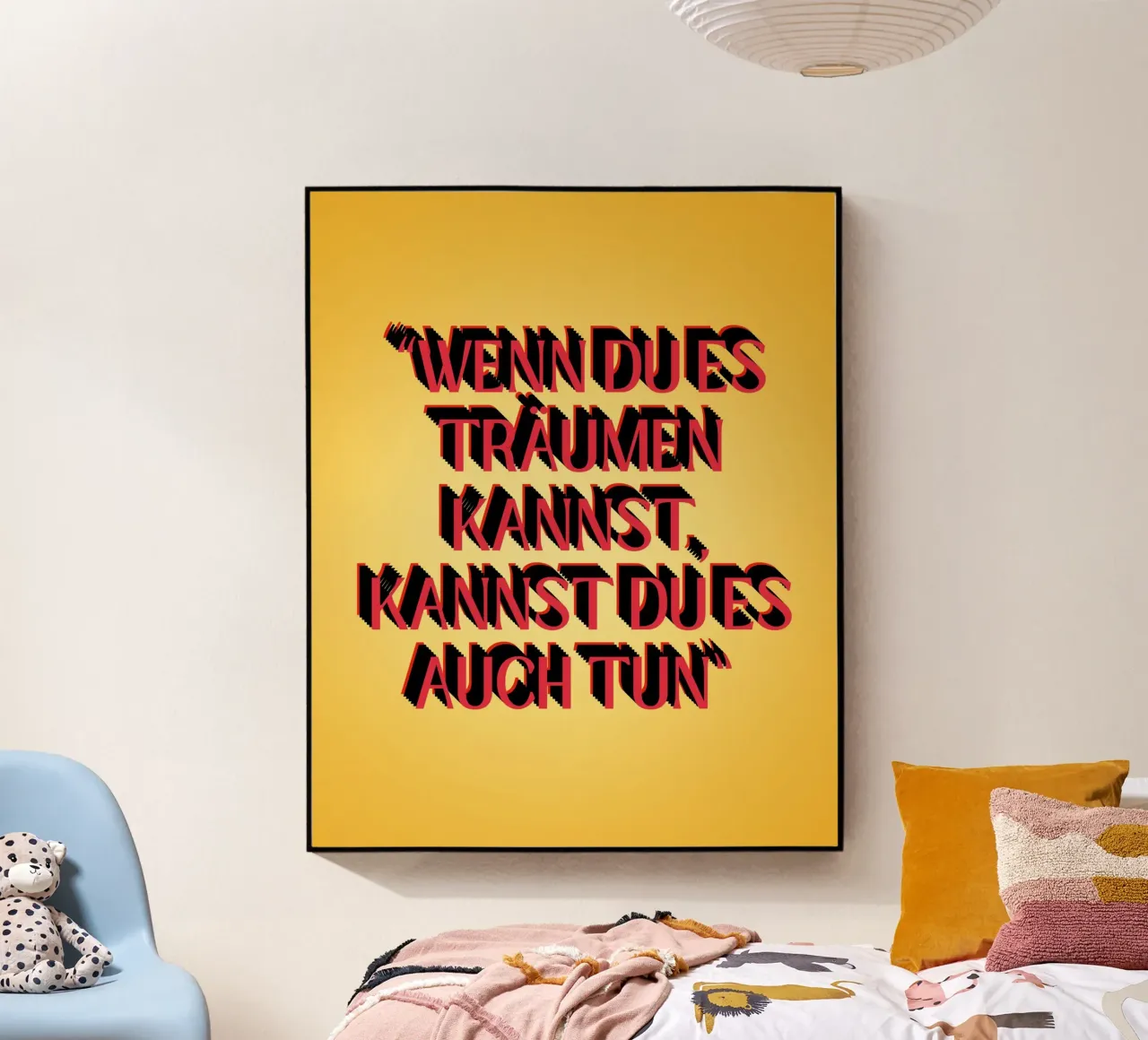 tue es! plexiglass da Ambition Wall