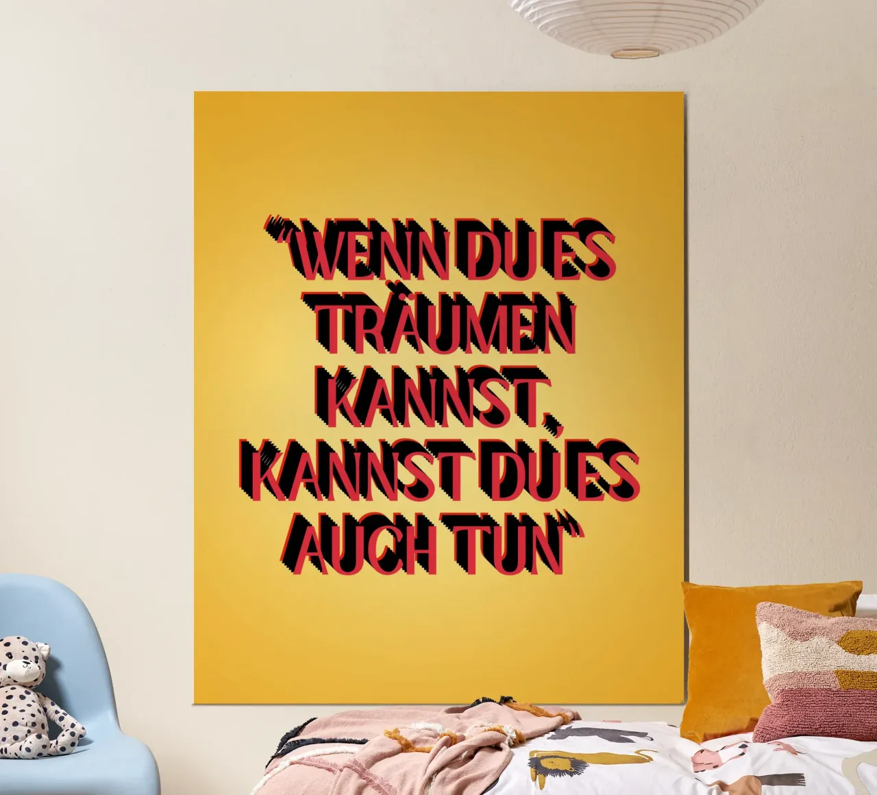 tue es! carta hahnemühle da Ambition Wall