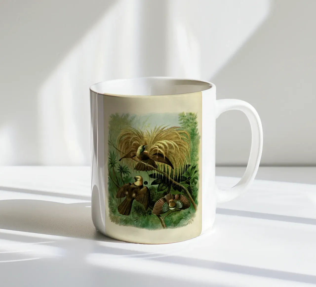 Birds of Paradise tazza in ceramica da Flora & Fauna