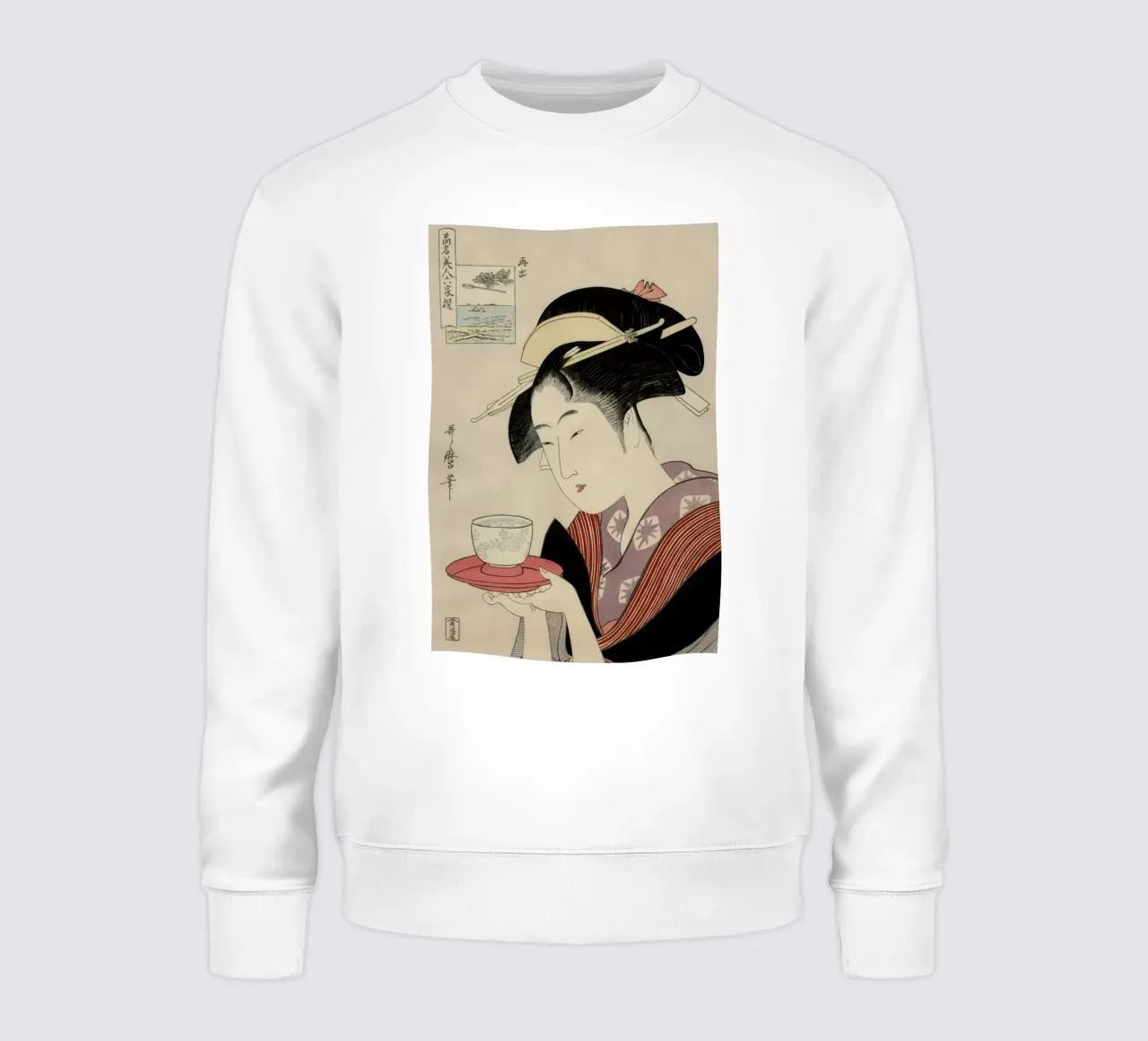 Geisha sweatshirt van Flora & Fauna