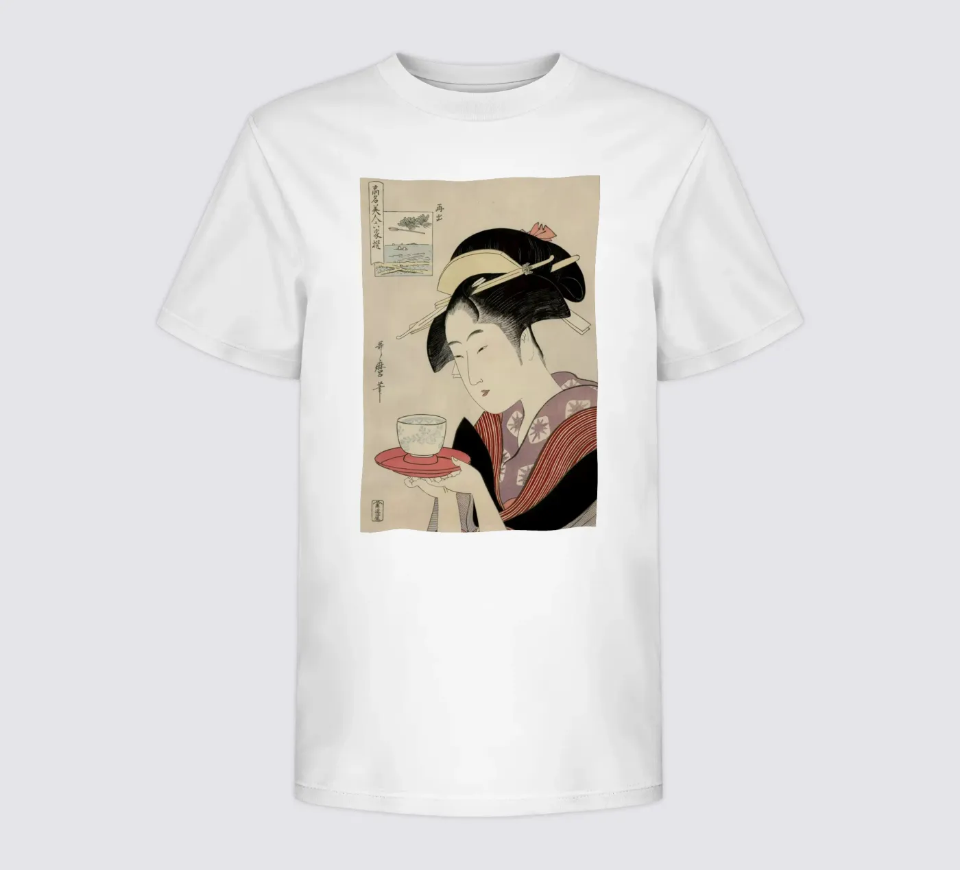 Geisha t-shirt bambini da Flora & Fauna