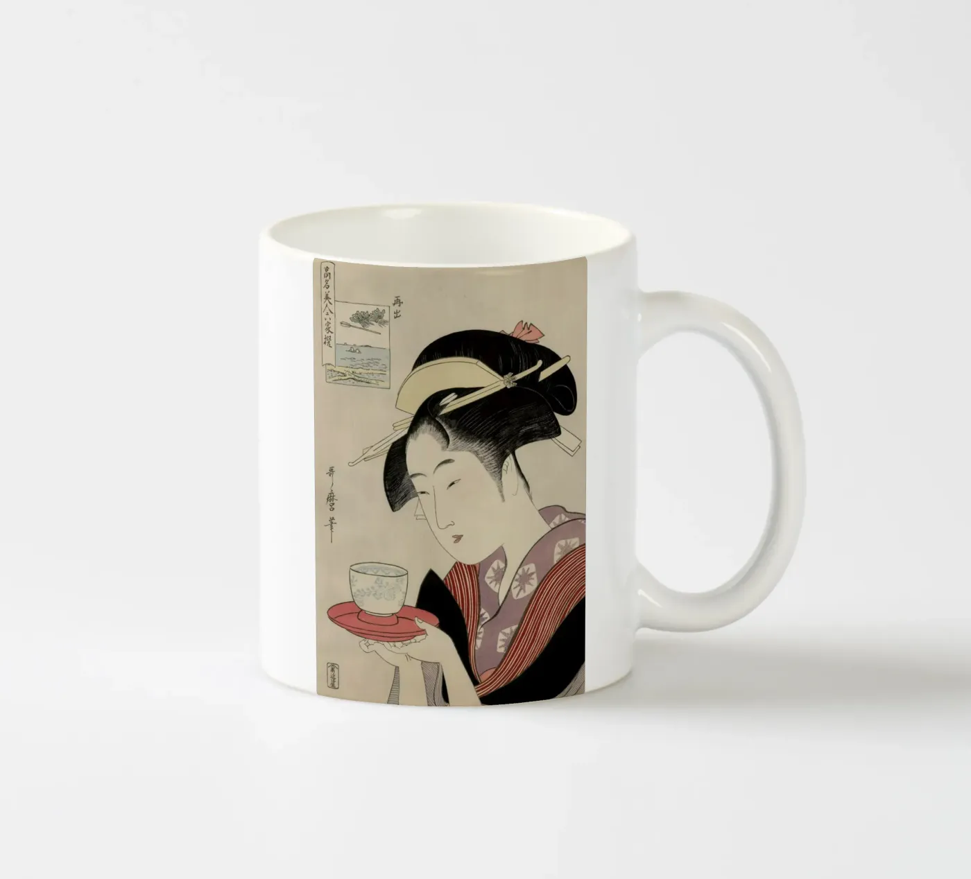 Geisha ceramic mug by Flora & Fauna