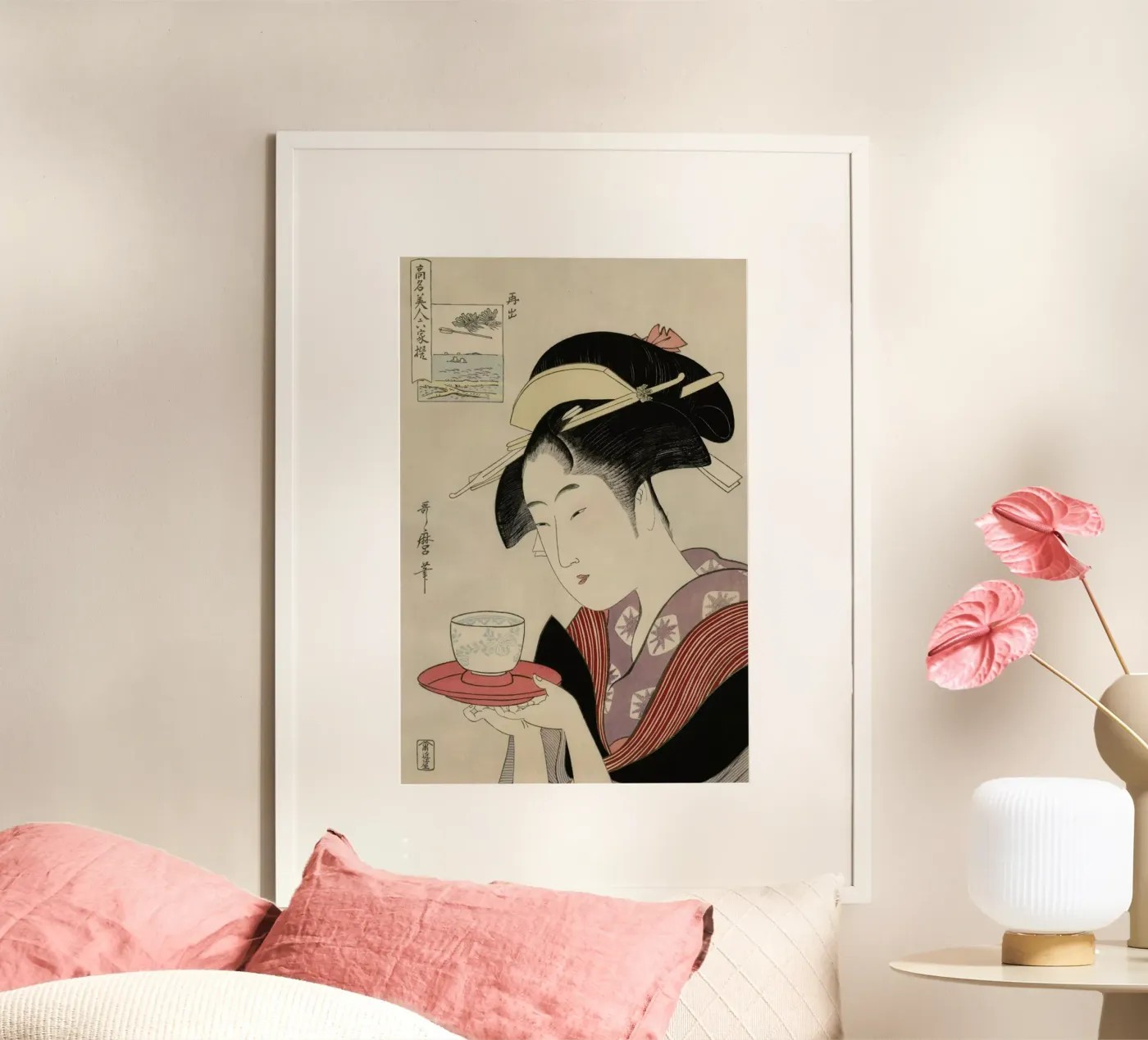 Geisha poster de Flora & Fauna