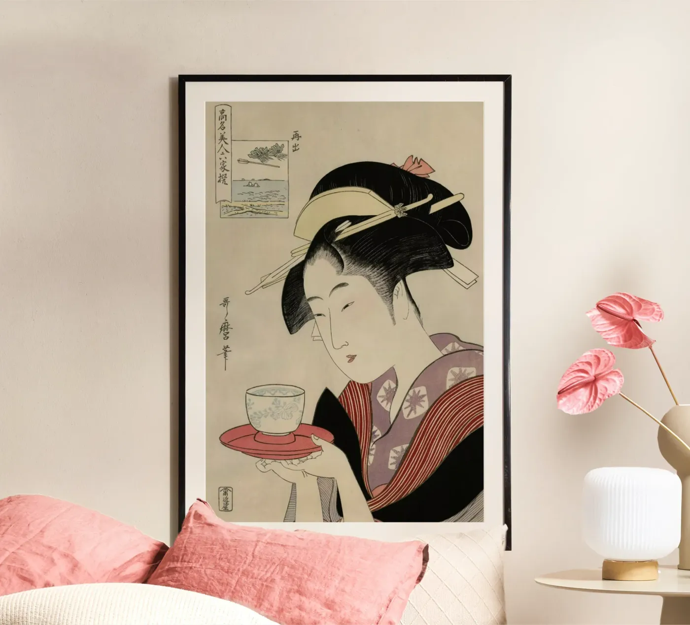 Geisha poster de Flora & Fauna