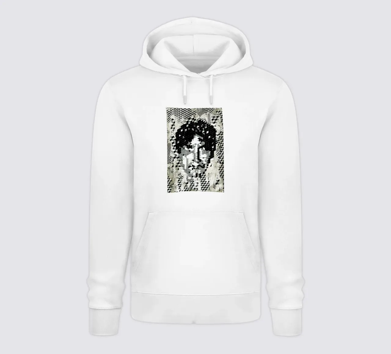 Cube Head felpa con cappuccio da Famous When Dead