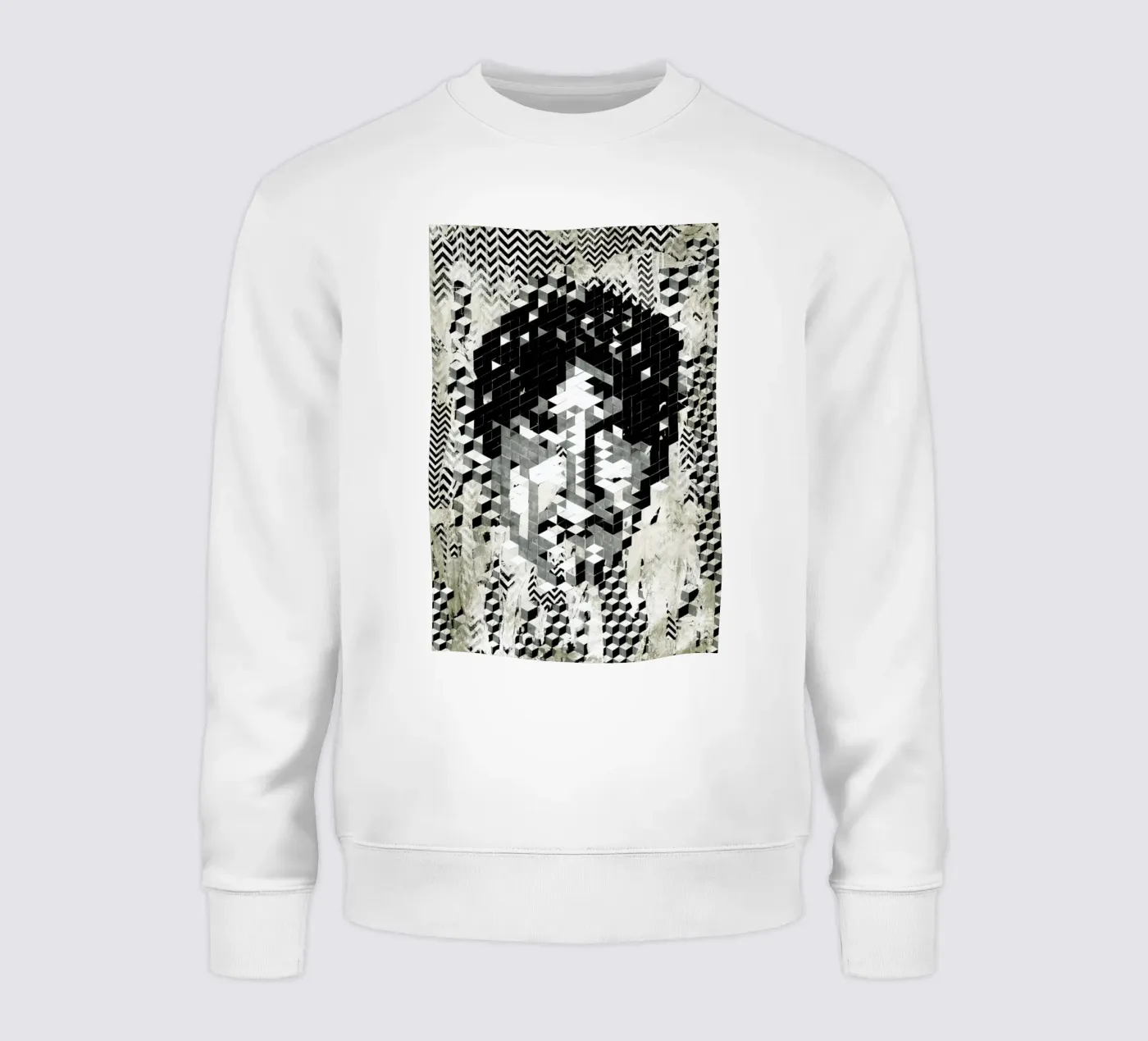 Cube Head sweat de Famous When Dead