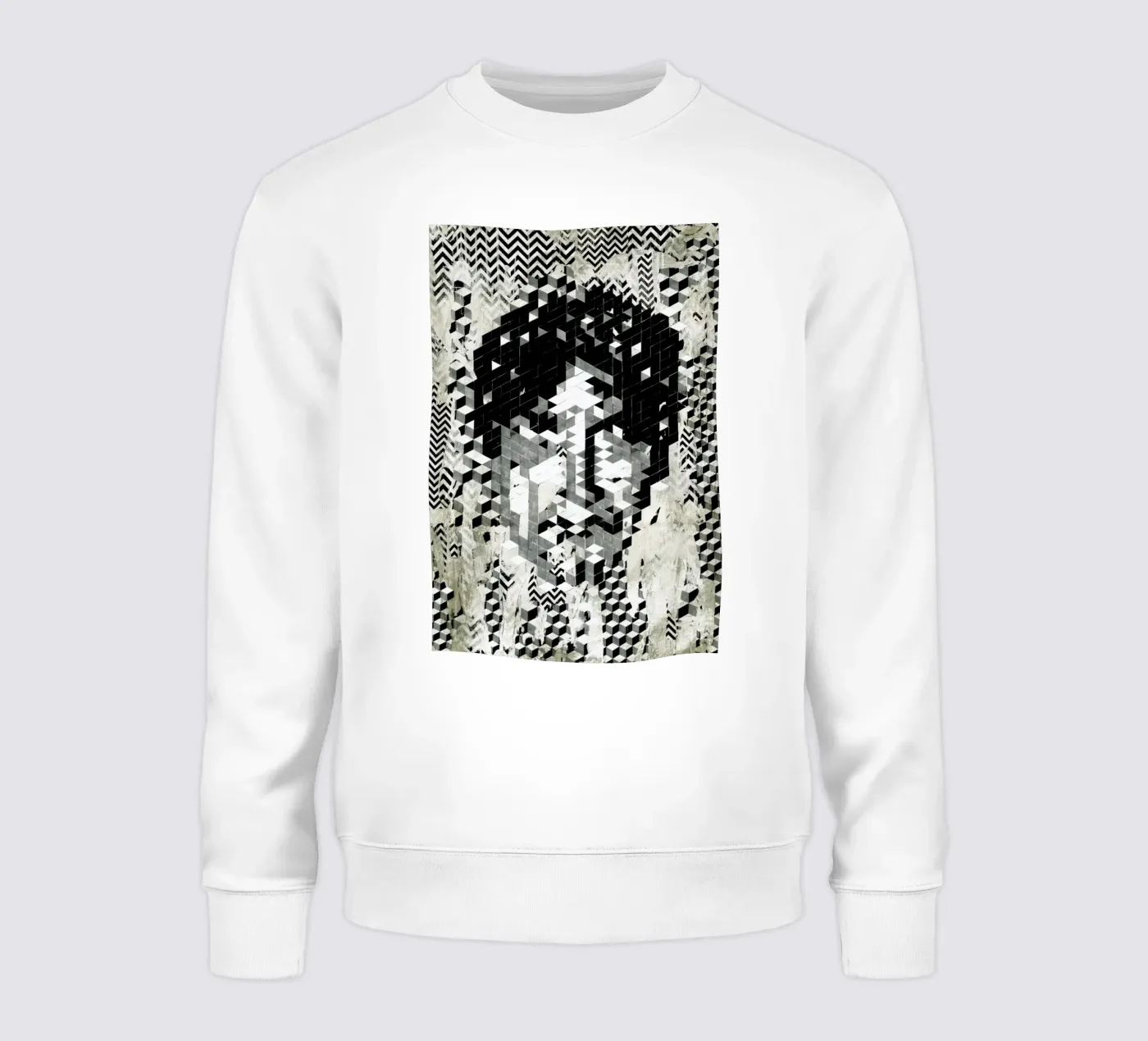 Cube Head sweat de Famous When Dead