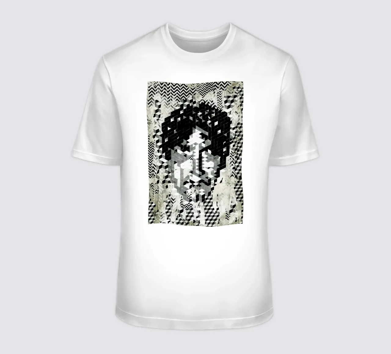 Cube Head camiseta de Famous When Dead