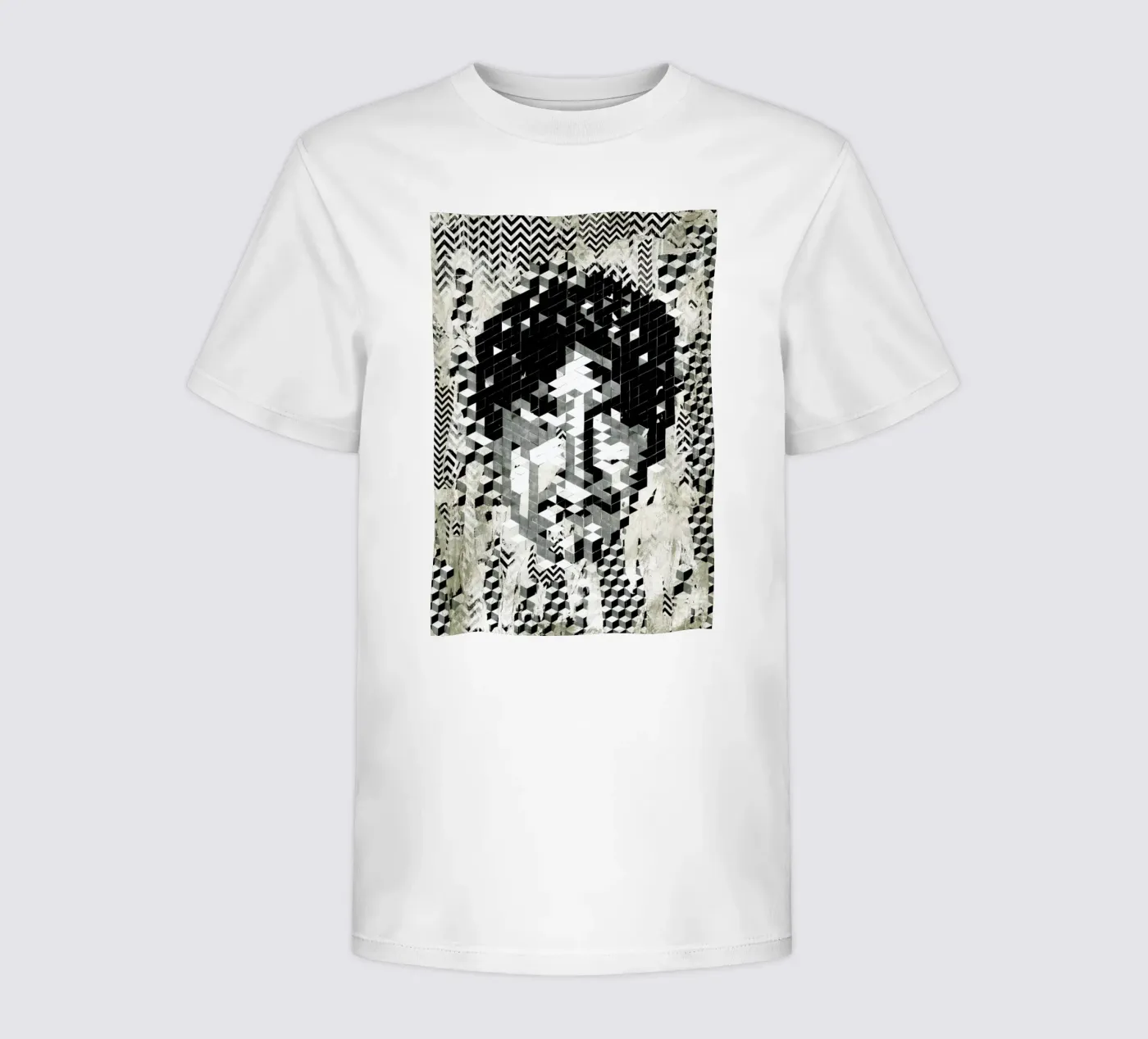 Cube Head t-shirt bambini da Famous When Dead