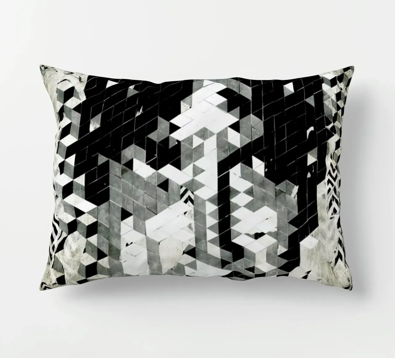 Cube Head cuscino da Famous When Dead