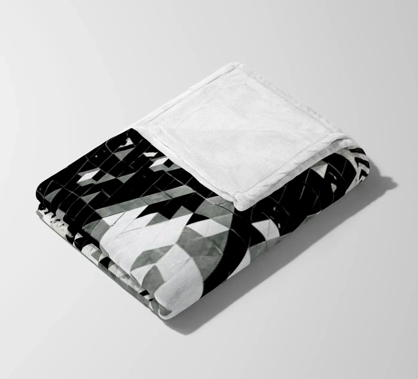 Cube Head fleecedeken van Famous When Dead